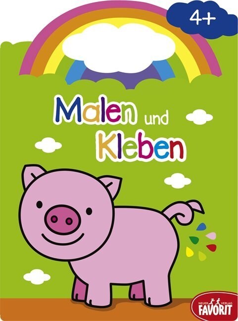 Malen und Kleben - Schwein (Paperback)