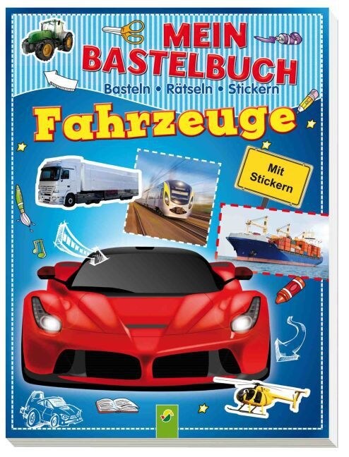 Mein Bastelbuch Fahrzeuge (Paperback)