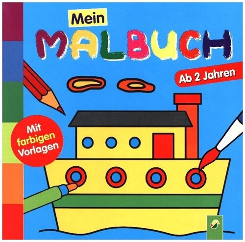 Mein Malbuch Schiff (Paperback)