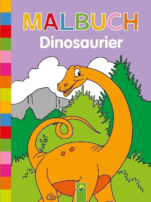 Malbuch Dinosaurier (Paperback)