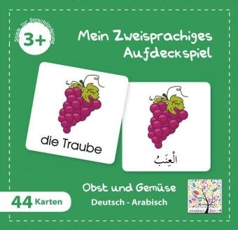 Mein Zweisprachiges Aufdeckspiel, Obst und Gemuse, Arabisch (Kinderspiel) (Game)