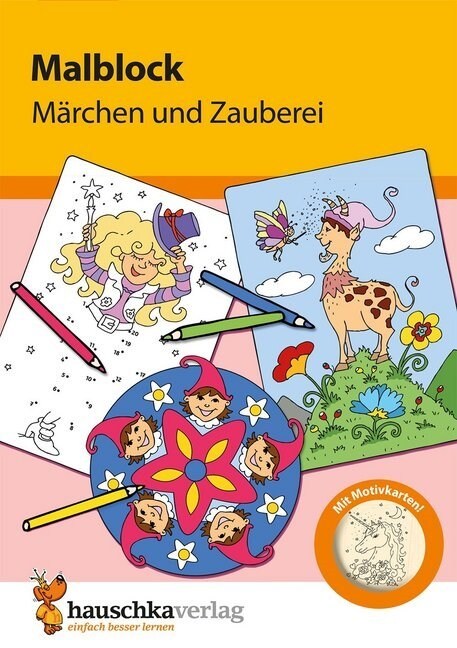 Malblock - Marchen und Zauberei (Paperback)