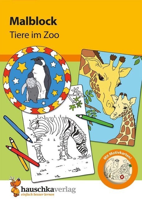 Malblock - Tiere im Zoo (Pamphlet)