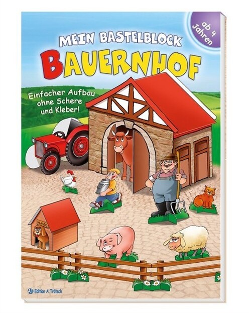 Mein Bastelblock Bauernhof (Paperback)