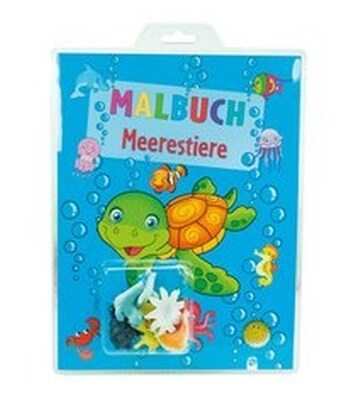 Malbuch: Meerestiere (Paperback)