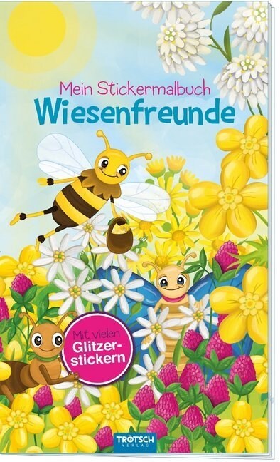 Mein Stickermalbuch Wiesenfreunde (Paperback)