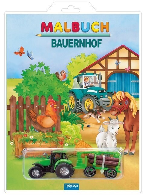 Malbuch Bauernhof (Paperback)