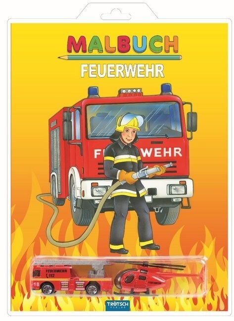 Malbuch Feuerwehr (Paperback)