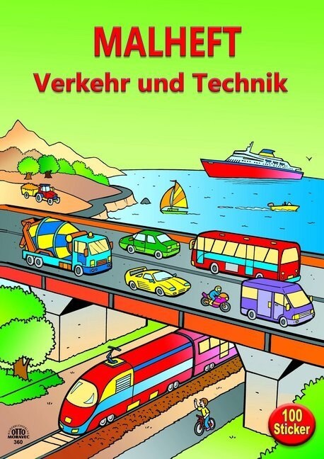 Malheft Verkehr und Technik (Paperback)