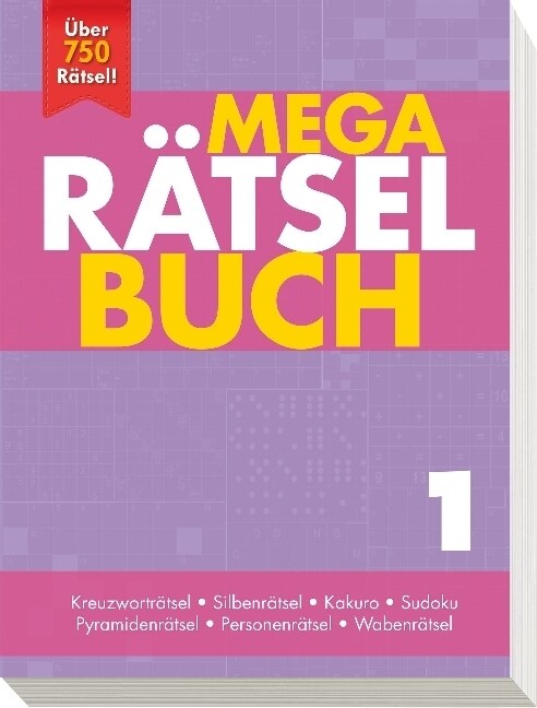 Mega Ratselbuch. Bd.1 (Paperback)