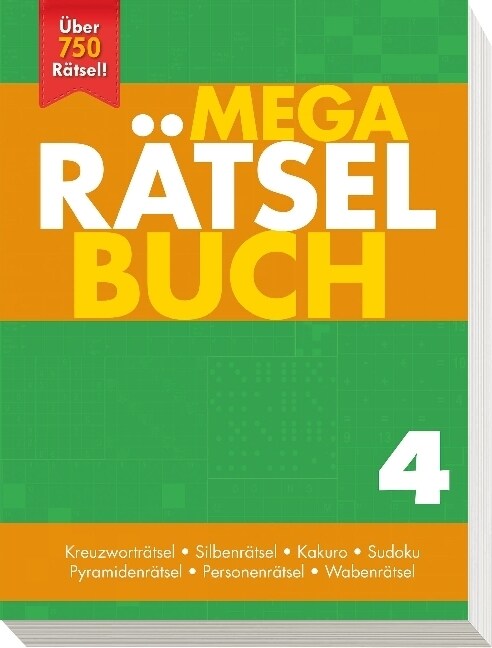 Mega Ratselbuch. Bd.4 (Paperback)