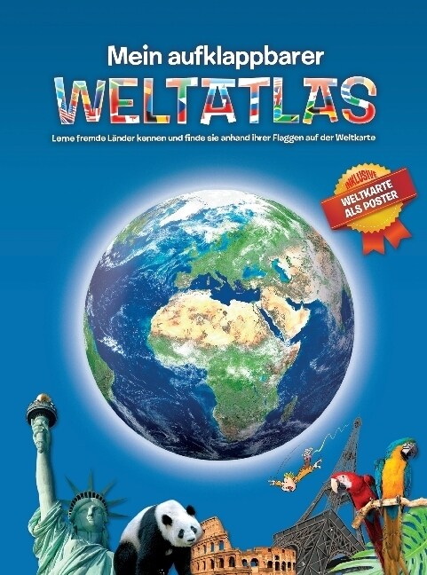 Mein aufklappbarer Weltatlas (Hardcover)