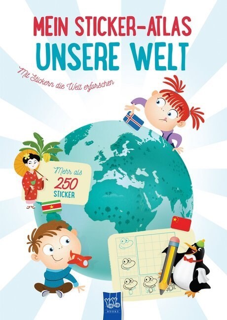 Mein Sticker-Atlas Unsere Welt (Paperback)