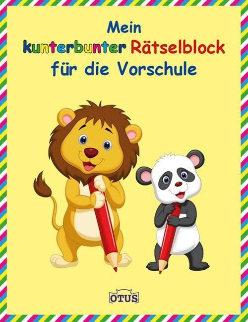 Mein kunterbunter Ratselblock fur die Vorschule (Pamphlet)