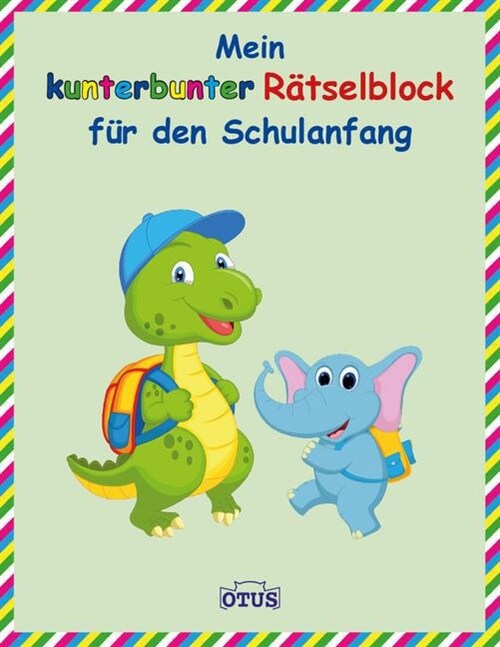 Mein kunterbunter Ratselblock fur den Schulanfang (Paperback)