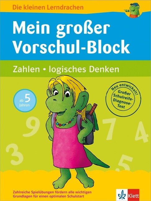 Mein großer Vorschul-Block, Zahlen, logisches Denken (Paperback)