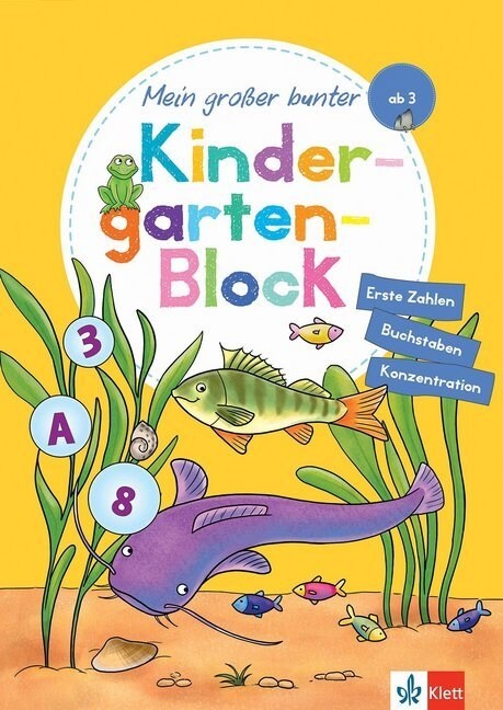 Mein großer bunter Kindergarten-Block (Paperback)