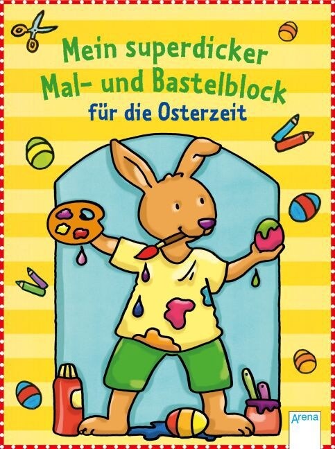Mein superdicker Mal- und Bastelblock fur die Osterzeit (Paperback)