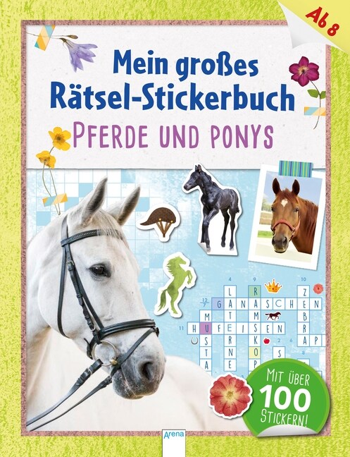 Mein großes Ratsel-Stickerbuch. Pferde und Ponys (Paperback)