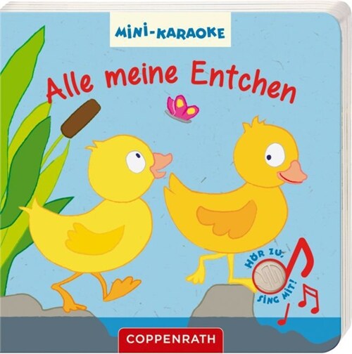 Mini-Karaoke: Alle meine Entchen, m. Soundeffekten (Board Book)