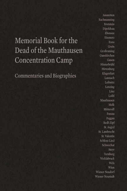 Memorial Book for the Dead of the Mauthausen Concentration Camp (Hardcover)