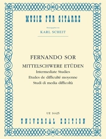 Mittelschwere Etuden (Sheet Music)