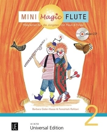 Mini Magic Flute (teilweise mit Klavierbegleitung), m. Audio-CD. Bd.2 (Sheet Music)