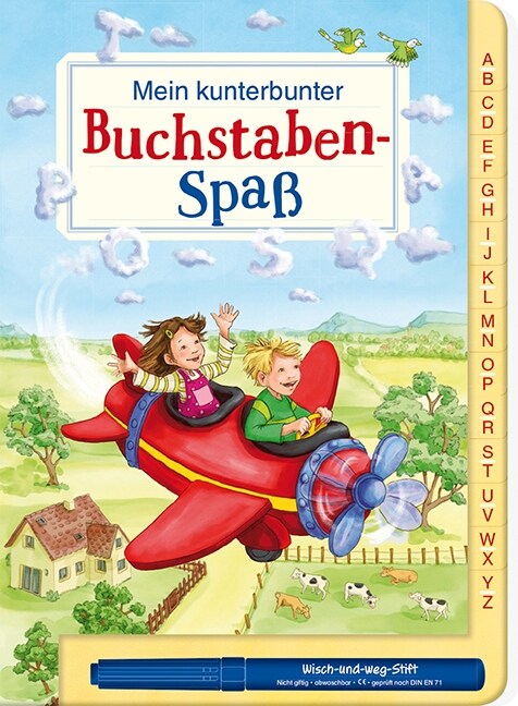 Mein kunterbunter Buchstabenspaß (Hardcover)