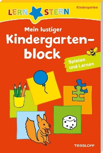 Mein lustiger Kindergartenblock - Spielen und Lernen (Paperback)