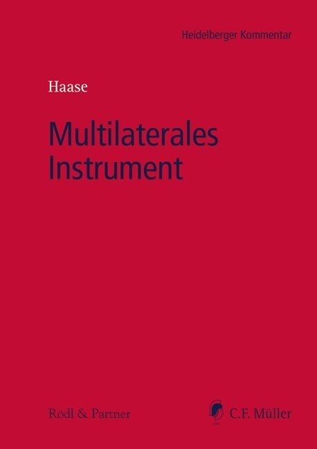 Multilaterales Instrument (Hardcover)