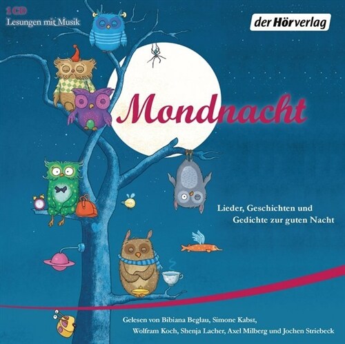 Mondnacht, 1 Audio-CD (CD-Audio)