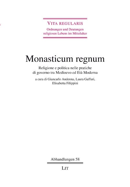 Monasticum regnum (Paperback)