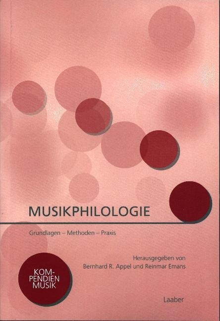 Musikphilologie (Paperback)