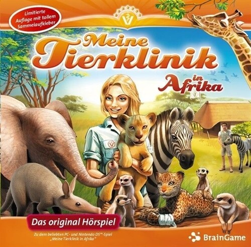 Meine Tierklinik in Afrika, Audio-CD (CD-Audio)