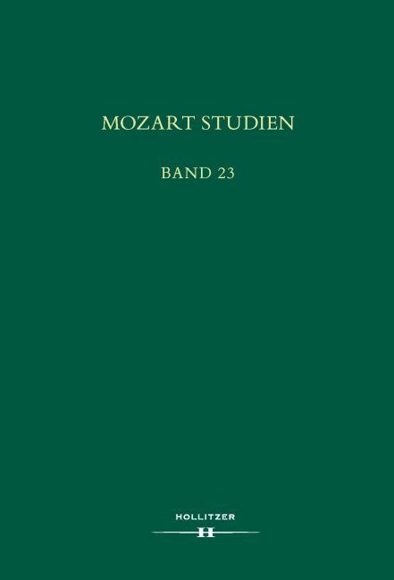 Mozart Studien Band 23 (Hardcover)