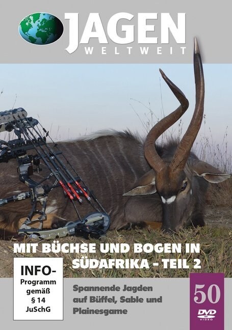 Mit Buchse und Bogen in Sudafrika. Tl.2, 1 DVD-Video (DVD Video)