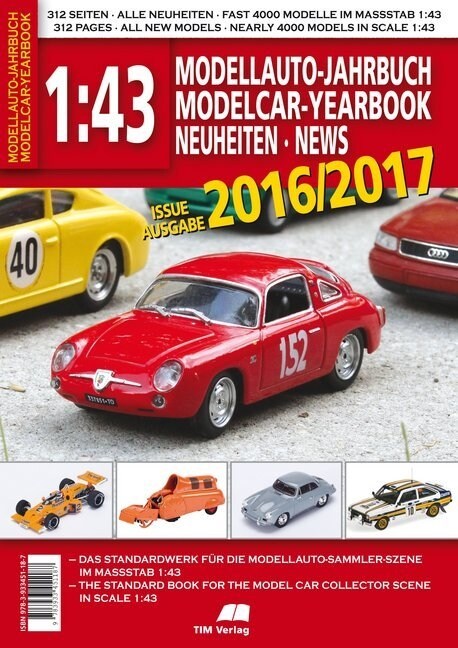 Modellauto Jahrbuch 2016/2017 / Modelcar-Yearbook 2016/2016 (Paperback)