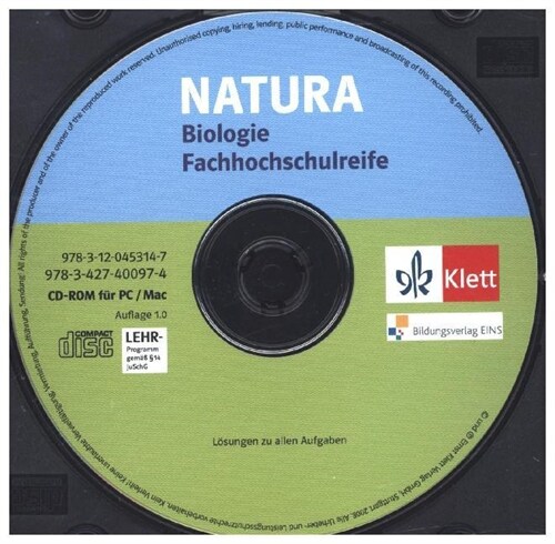 11.-13. Schuljahr, Losungen zu alle Aufgaben, CD-ROM (CD-ROM)