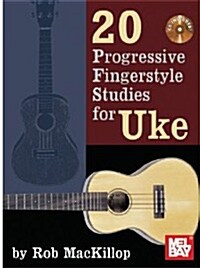 20 Progressive Fingerstyle Studies for Uke [With CD (Audio)] (Paperback)