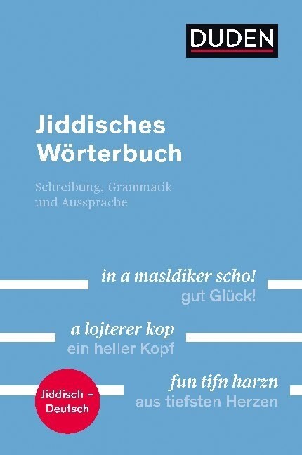 Duden - Jiddisches Worterbuch (Paperback)