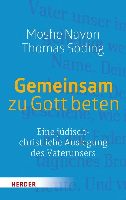Gemeinsam Zu Gott Beten: Eine Judisch-Christliche Auslegung Des Vaterunsers (Hardcover)