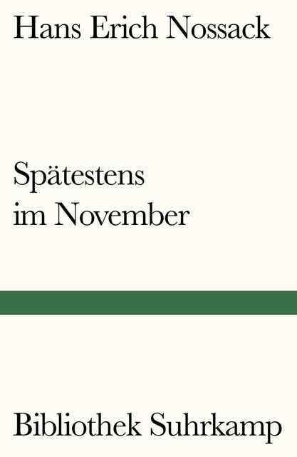 Spatestens im November (Paperback)