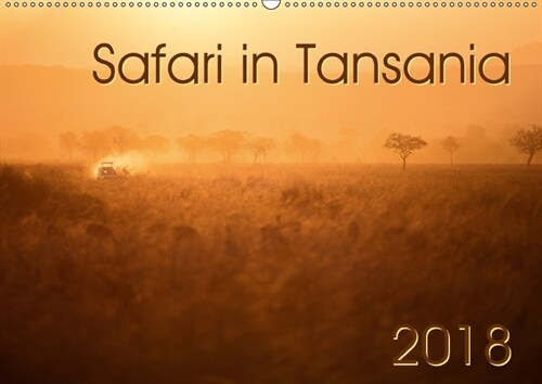 Safari in Tansania (Wandkalender 2018 DIN A2 quer) (Calendar)