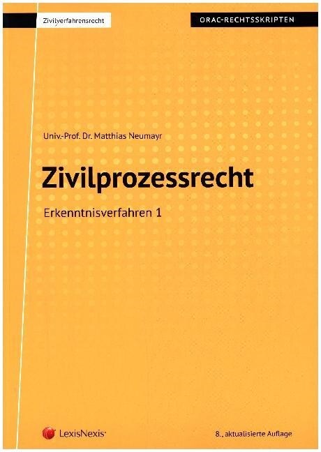 Zivilprozessrecht Erkenntnisverfahren 1 (Paperback)