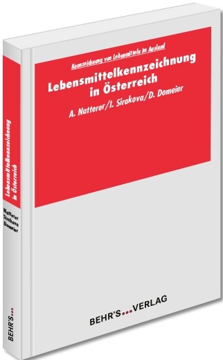 Lebensmittelkennzeichnung in Osterreich (Hardcover)