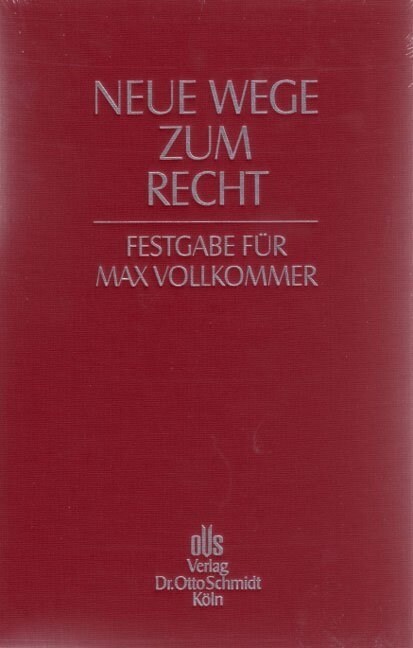 Neue Wege zum Recht (Hardcover)