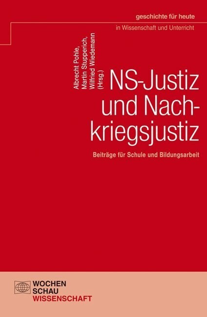 NS-Justiz und Nachkriegsjustiz (Paperback)