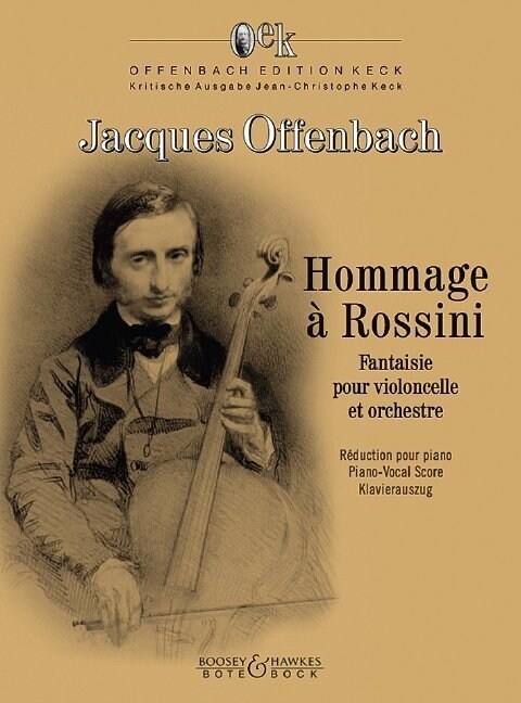 Hommage a Rossini, Violoncello und Orchester, Klavierauszug (Sheet Music)