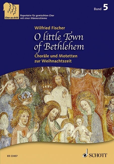 O little Town of Bethlehem, Chor (SABar) (Sheet Music)