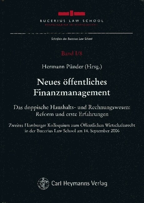 Neues offentliches Finanzmanagement (Hardcover)